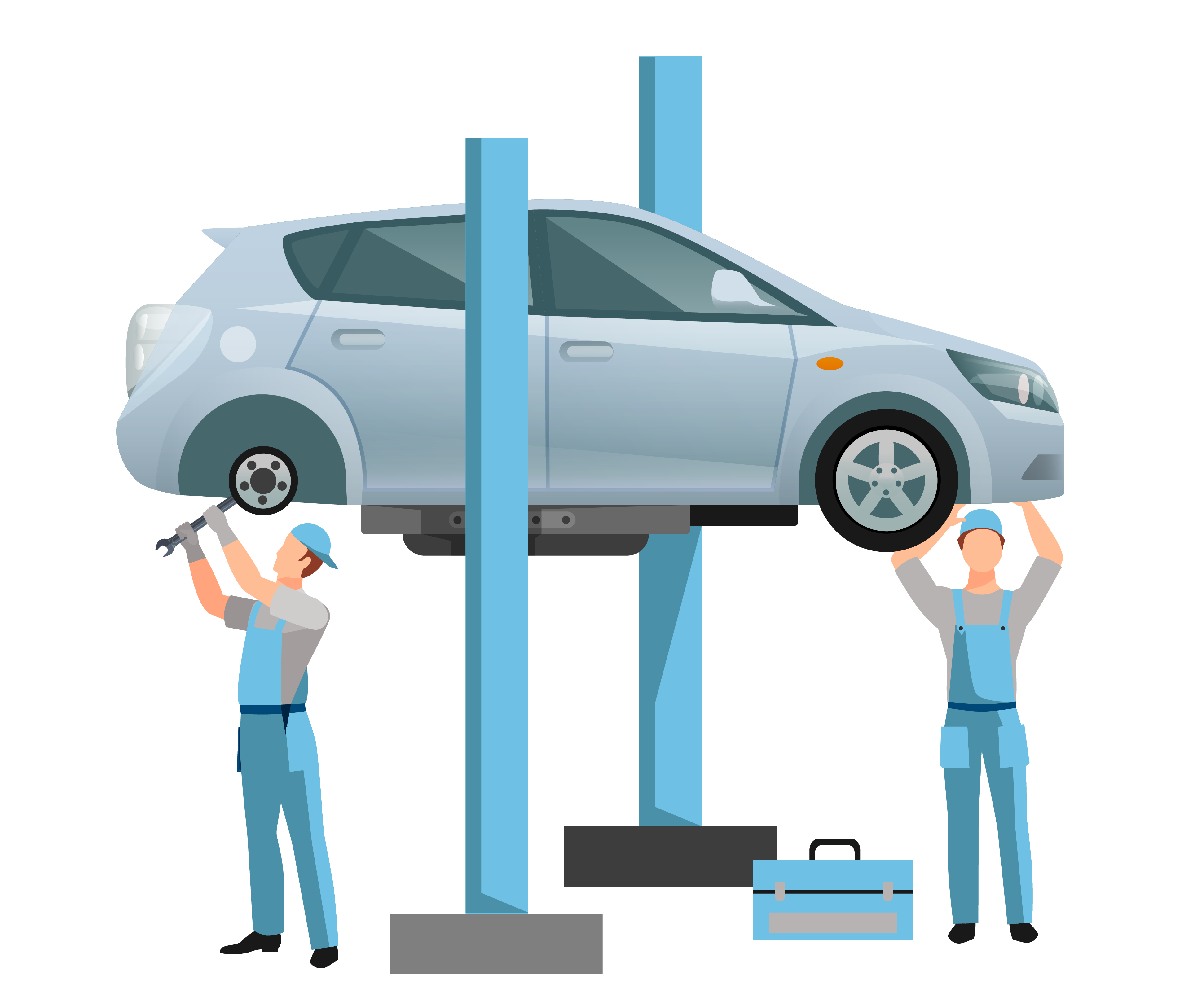 Autolackiererei Ammerer & Dotterweich GmbH - Illustration